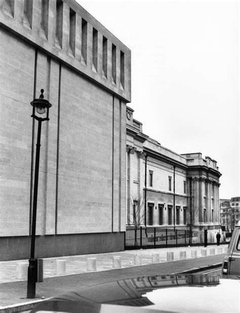 National Gallery Trafalgar Square London View Along St Martins