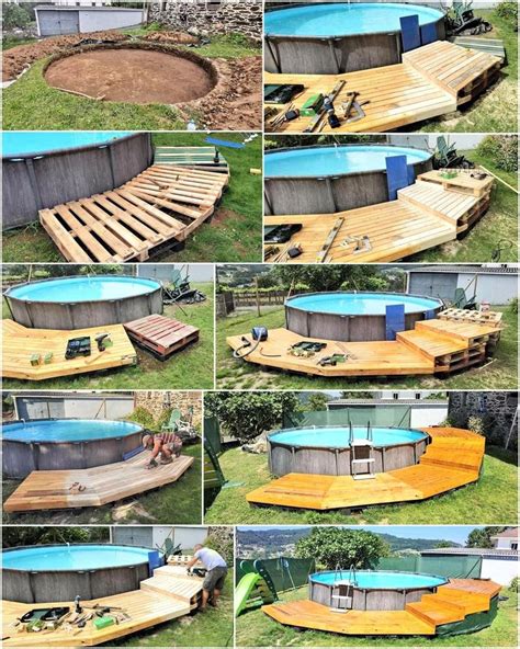 Build An Inexpensive Above Ground Swimming Pool Diy Projects For Everyone Artofit