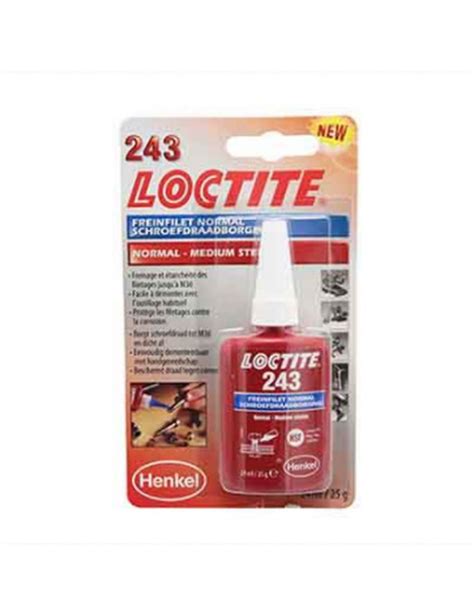 Frein Filet Normal Loctite A Resistance Moyenne Flacon Ml Sous