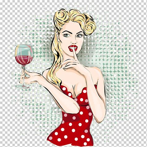 Mujer sosteniendo vino ilustración de vino etiqueta de vino rojo