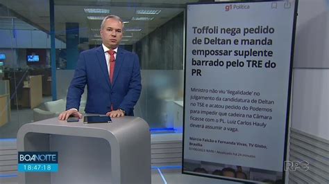 Toffoli Nega Pedido De Deltan E Manda Empossar Suplente Barrado Pelo