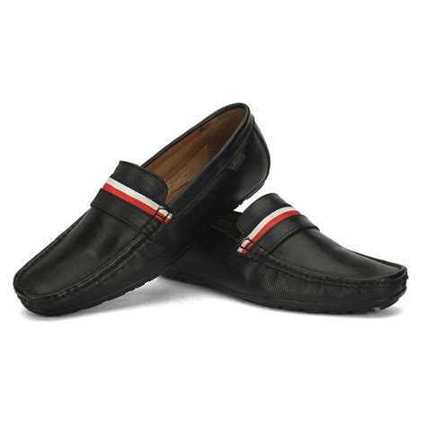 Black Loafer Shoes For Men, Made In Real Leather | Horex®