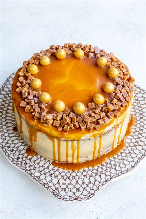 Mary Berry Salted Caramel Cake Supergolden Bakes