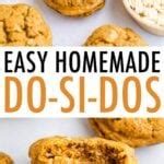 Do-Si-Dos (Peanut Butter Sandwich Cookies) - Eating Bird Food