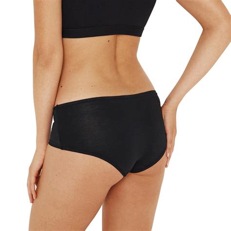 Lot De Boxers Femme Easy Seconde Peau Noir Seconde Peau En Coton