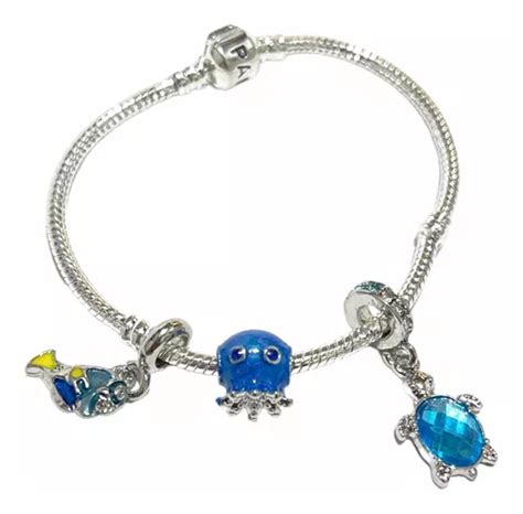 Pulsera Brazalete Pan Incluye Colecci N Playa Mar Dory Pulpo Meses