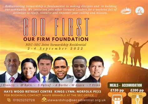 God First Nec Sec Joint Stewardship Residential Adventist Church In