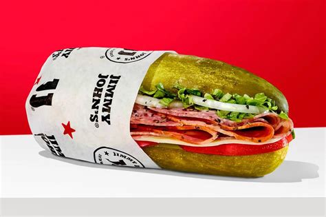 Jimmy John S Has A New Sandwich That Uses A Pickle Instead Of Bread