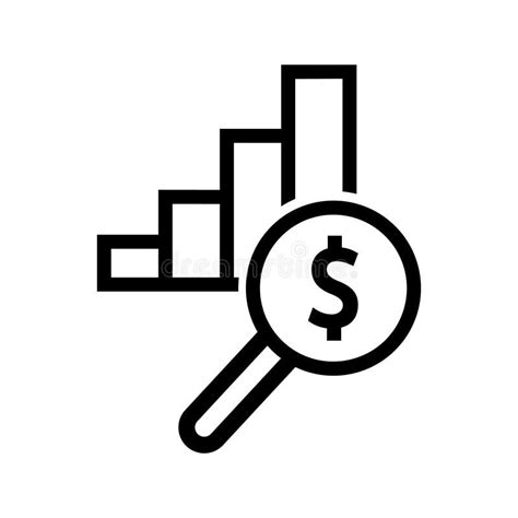 Vector De Icono De Finanzas Signo De Ilustración De Análisis Símbolo