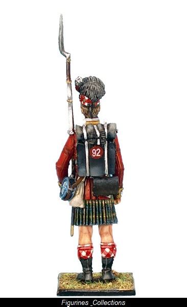 92nd Gordon Highlander Standing Figurines Et Collections