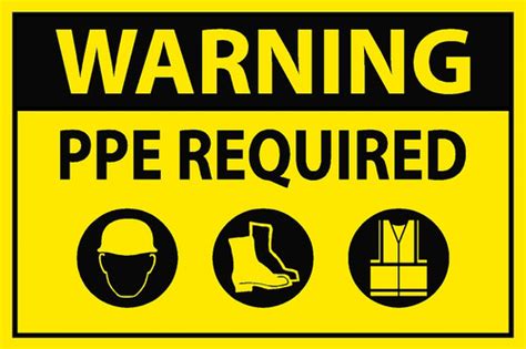 PPE Required Sign - SafetyKore