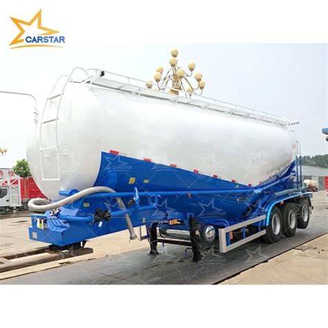 Cbm Bulk Dry Cement Transport Powder Material Tanker Semi Trailer