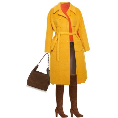 Brown orange yellow outfit idea 1 - AvenueSixty