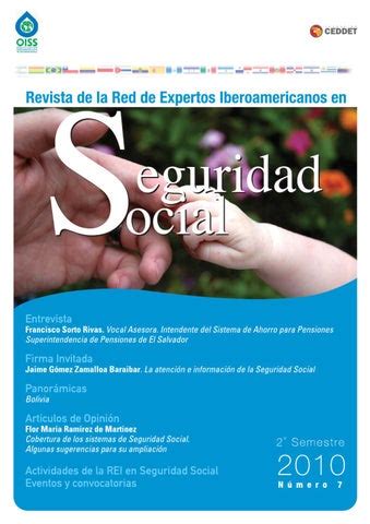 Nº 7 Revista Digital de la REI en SEGURIDAD SOCIAL by Fundación CEDDET