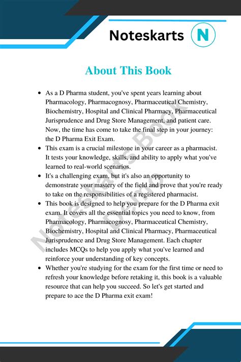 D Pharmacy Exit Exam 8
