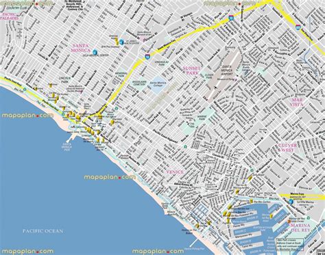 Venice Beach California Map - Printable Maps