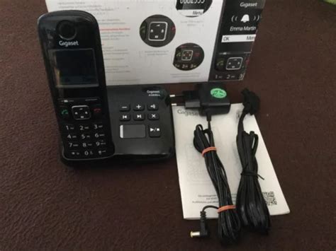 Gigaset As A Schnurlostelefon Mit Anrufbeantworter Dect Telefon Eur