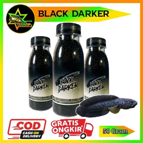 Pelet Black Darker Pelet Asiatica Ws Kemasan Botol Ml Lazada Indonesia