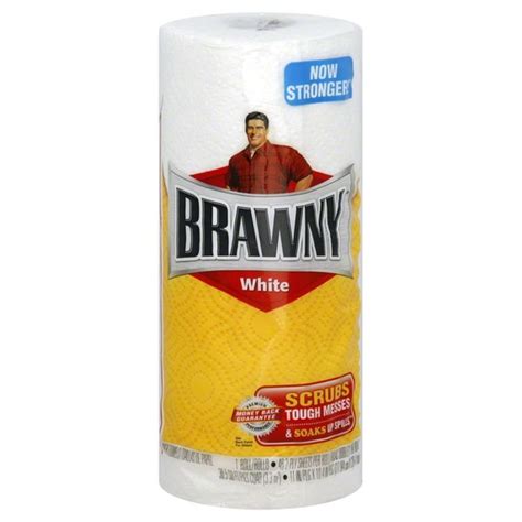 Brawny Paper Towels, White, 2-Ply (each) - Instacart