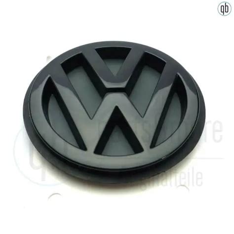 ORIGINAL VW ZEICHEN Emblem Golf 3 MK3 Polo 6N Heckklappe Schwarz NEU