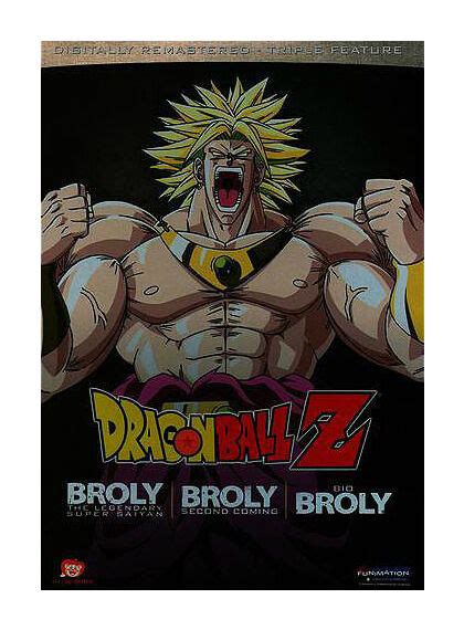 Dragon Ball Z Broly Triple Feature The Legendary Super Saiyan Broly