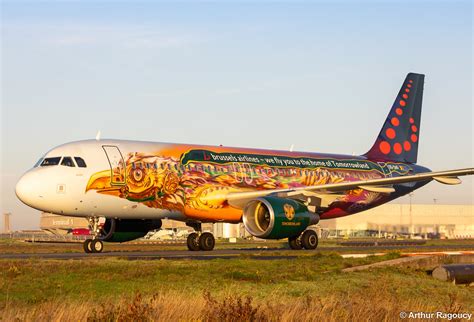 Brussels Airlines Airbus A Oo Snf Cdg Ragoucy Arthur Flickr