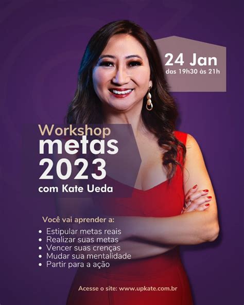 Workshop Metas 2023 Kate Ueda Upkate Mentora de carreira e negócios