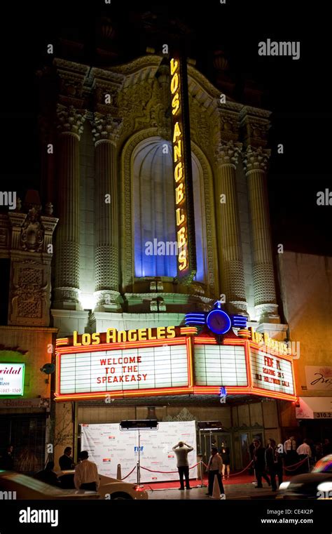 The Los Angeles Theatre, on 615 South Broadway, Los Angeles, California ...