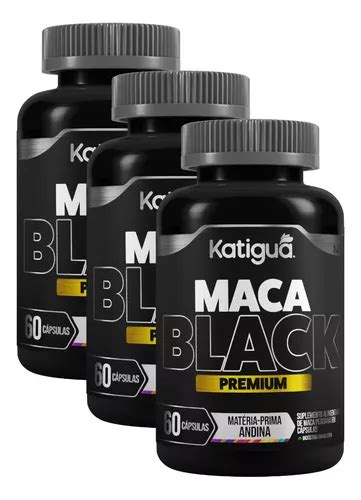 Kit Maca Peruana Negra Mg Caps Frete Gr Tis