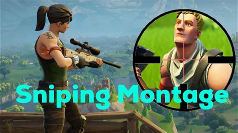 Fortnite Sniping Montage - YouTube