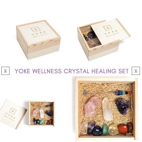 11 Piece Healing Crystals Set Chakra Crystal Starter Kit And Etsy