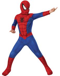 Disfraz de Spiderman musculoso Premium para niño Entrega 24h Funidelia