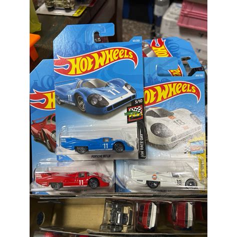 HOT WHEELS 風火輪 Porsche LH Gulf 保時捷利曼賽車 海灣石油 蝦皮購物