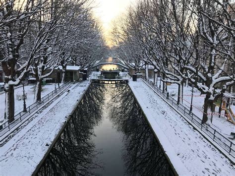 Snow in Paris means public transport breakdowns, but also mornings like ...