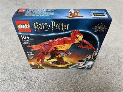 Lego Harry Potter Fawkes Dumbledores Phoenix 76394 New And Sealed