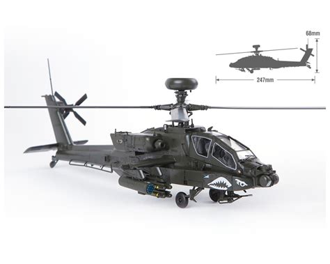 ACADEMY U S Army AH 64D Apache Block II Late Version 1 72 AC12551