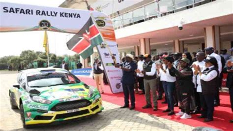 LIVE PRESIDENT RUTO Flagging Off The WRC Safari Rally 2024 KICC