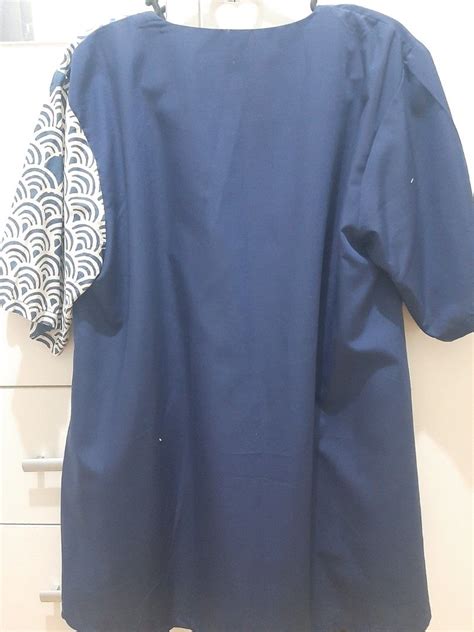 Outer Batik Bhatara Navy Biru Dongker On Carousell