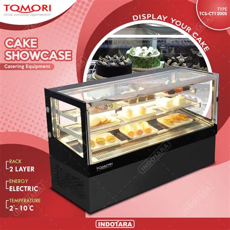 Jual Tomori Cake Showcase Cooler TCS CT1200S Shopee Indonesia