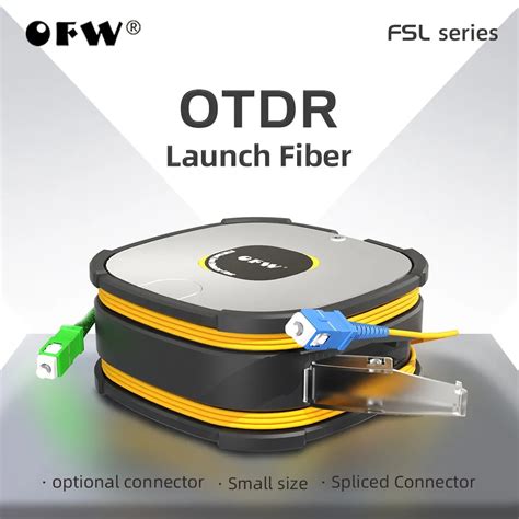 OTDR Launch Cable Fiber 1KM Single Mode SC FC LC OTDR Test Extension