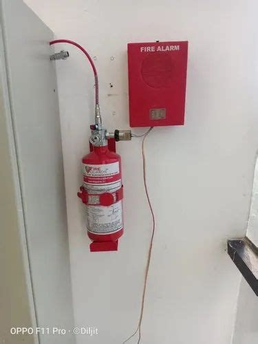 Mild Steel ABC Novec 1230 FK 5 1 12 Fire Suppression System For