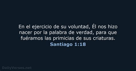 Santiago 1 18 Versículo de la Biblia LBLA DailyVerses net