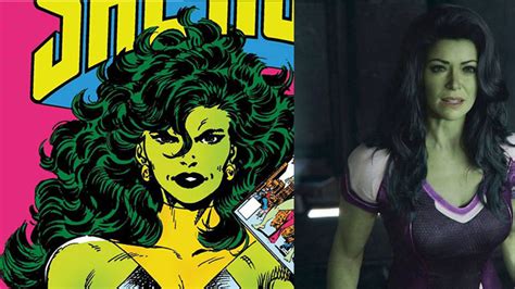 She-Hulk Marvel Comics to She-Hulk MCU - HobbyLark