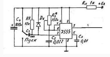 Микросхема 7555 схема включения