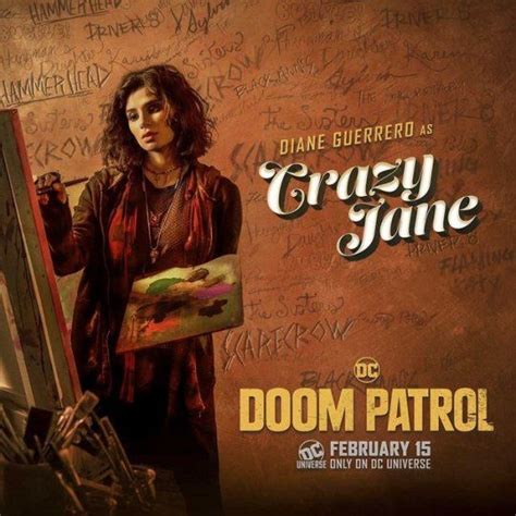 Diane Guerrero As Crazy Jane In Doom Patrol Doom Patrol Doom Dc Comics