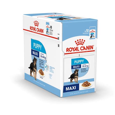 Royal Canin Maxi Puppy Wet Pouches 10 x 140g | Pet Food