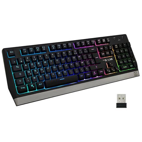 Clavier The G Lab Keyz Tungsten Claviers Gaming Pearl Fr