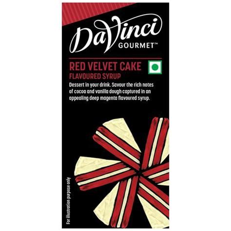 Buy Davinci Gourmet Red Velvet Cake Flavoured Syrup Rich Notes Of