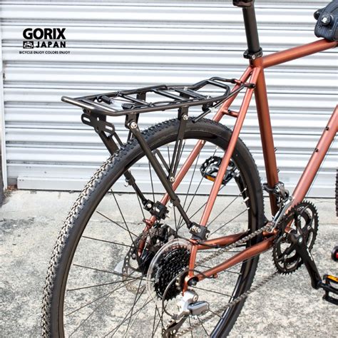 Gorix[ゴリックス] リアキャリア 荷台 自転車 バネ キャリア ロードバイク クロスバイク Mtb 24 29インチ Gx