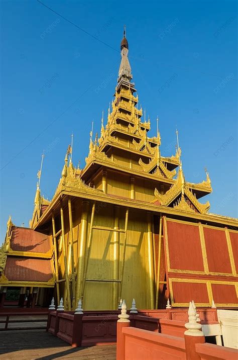 Mandalay Royal Palace Ancient Architecture Photo Background And Picture ...